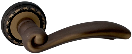 Дверная ручка на розетке Melodia 458 D Firenze Затемненная бронза