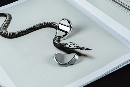 Мебельная ручка-кнопка (кноб) Colombo Formae F539-CM матовый хром