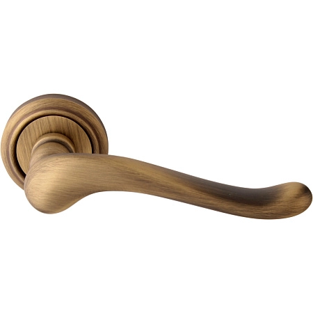 Дверная ручка на розетке Melodia 129 V Palma Матовая бронза