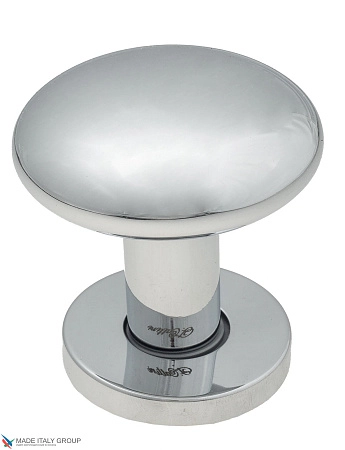 Дверная ручка-кноб поворотная Fratelli Cattini BRESCIA P34 Ø62 CR полированный хром 1шт.