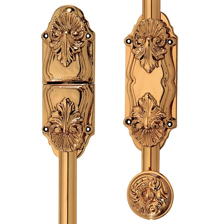 Дверной шпингалет Enrico Cassina Barbara C30230B, бронза