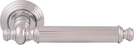 Дверная ручка на розетке Melodia 353P Regina Полированный хром