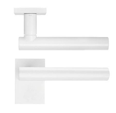 Дверная ручка DND BN10/R BNL BLEND белый