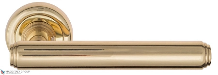 Дверные ручки Venezia EXA D1 полированная латунь