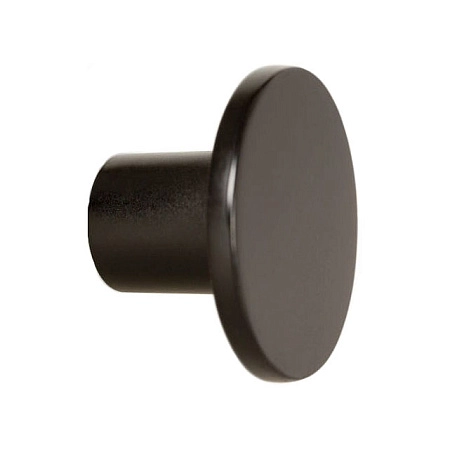 Мебельная ручка кнопка Viefe COMO-D26 мм черный