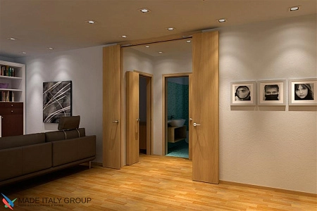 Система CompactTwin 800F60SX  левая (180°, регулируемый стопор)