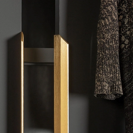 Мебельная ручка профиль накладная Viefe VANN м/о 1120 мм L= 1200 мм золото матовое