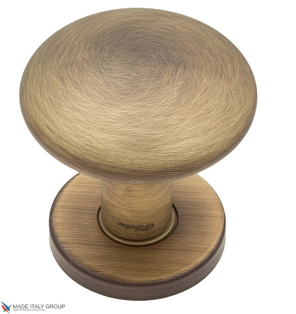 Дверная ручка-кноб поворотная Fratelli Cattini BRESCIA P34 Ø62 BY матовая бронза 1шт.