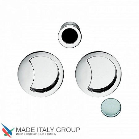 Ручки для раздвижных дверей Colombo ID211-CM матовый хром (2шт.)