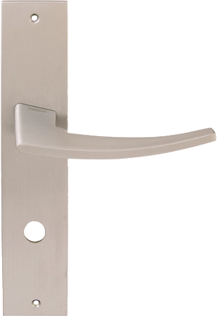 Дверные ручки на планке Forme 218/Asti Wc Antares Матовый хром Дверные ручки на планке Forme 218/Asti Wc Antares Матовый хром