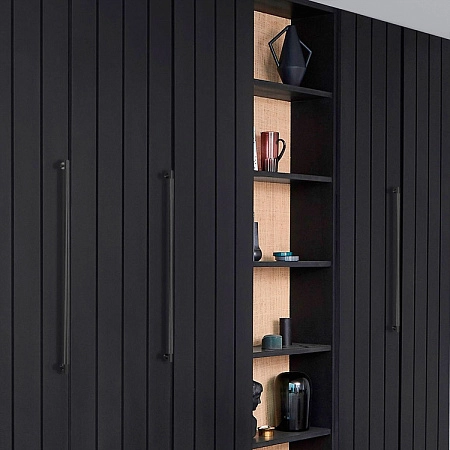 Мебельная ручка-скоба Buster + Punch CLOSET BAR 760 мм затемненная бронза