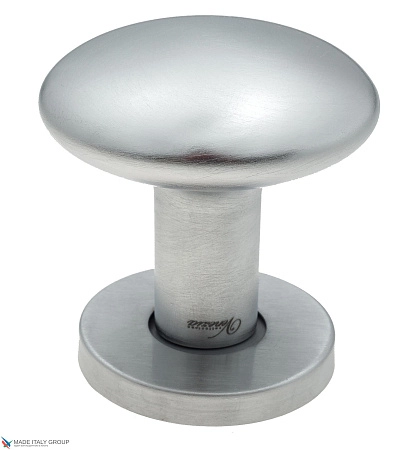 Дверная ручка-кноб поворотная Fratelli Cattini BRESCIA P34 Ø62 CS матовый хром 1шт.