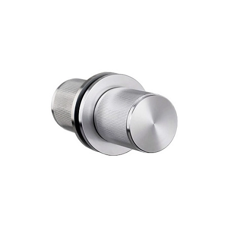 Дверные ручки-кнобы Buster + Punch Linear Steel неповоротные сталь