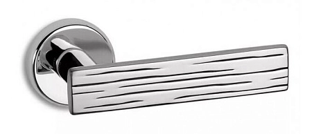 Дверная ручка Salice Paolo Wood, хром
