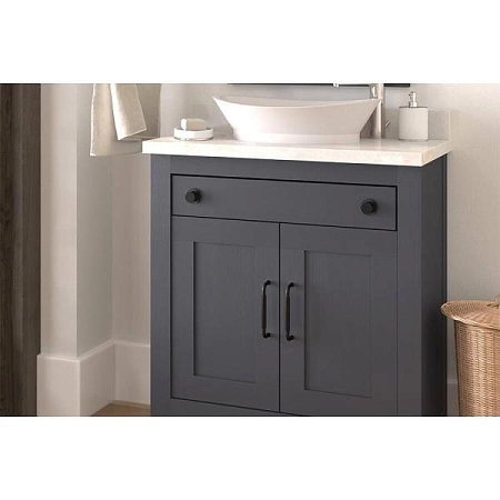 SY0001 0040 AL6 Ответная часть для ручки SY1990, черный матовый