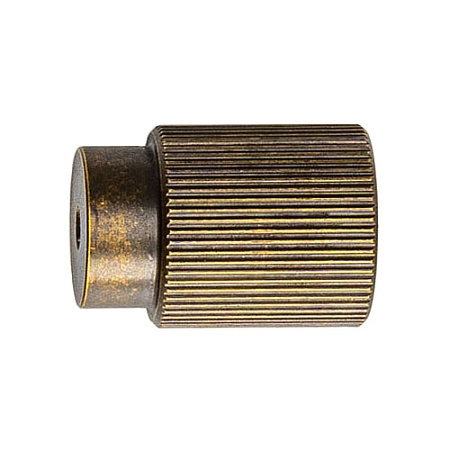 Мебельная ручка кнопка Viefe ARPA-D22 мм бронза античная