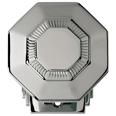 Ручка-кноб дверная Marianne C27800, поворотный пара, никель полированный