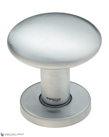 Дверная ручка-кноб поворотная Fratelli Cattini BRESCIA P34 Ø62 CS матовый хром 1шт.