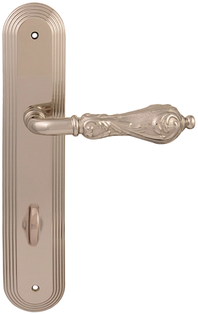 Дверные ручки на планке Melodia 229 WC/P 235 Libra серебро