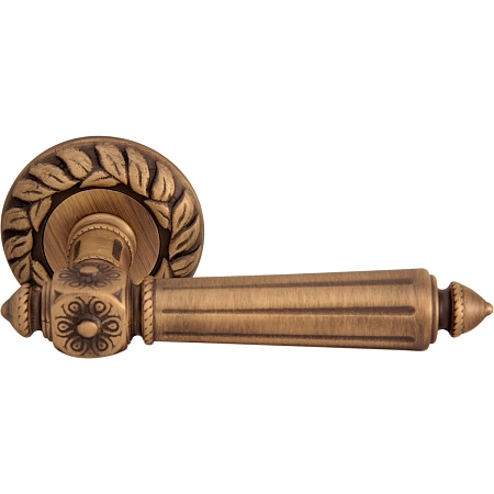 Дверная ручка на розетке Melodia 246 60 мм Nike Матовая бронза