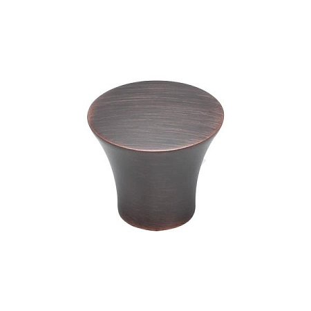 KB-M-3939-35-AC Ручка-кнопка мебельная, медь шлифованная