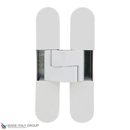 E30200.02.91 Дверная петля скрытая AGB Eclipse 3.0 белый + комплект накладок