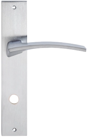 Дверные ручки на планке Forme 219/P06 WC Elettra Матовый хром