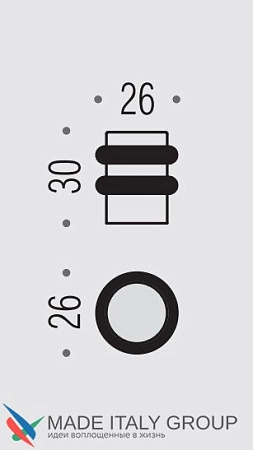 Дверной ограничитель напольный Colombo CD412-OL полированная латунь
