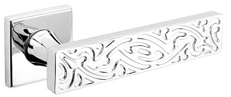 Дверная ручка DND Sochic, на квадратной розетке, хром полированный