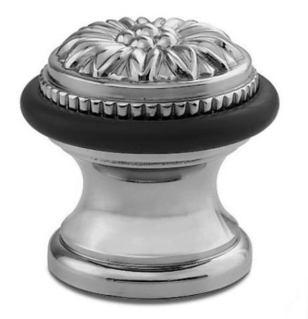 Дверной ограничитель Enrico Cassina С52100C, напольный, хром матовый