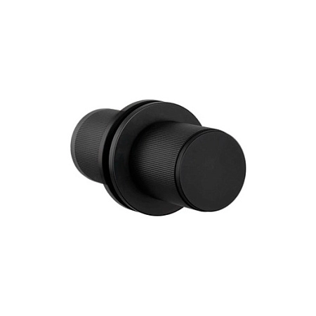 Дверные ручки-кнобы Buster + Punch Linear Black неповоротные чёрный матовый
