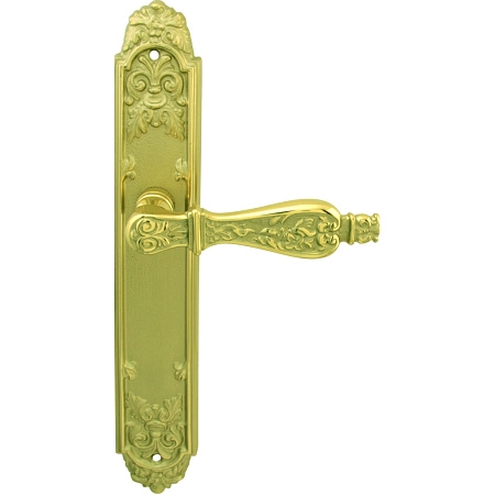 Дверные ручки на планке Melodia 465 Pass Siracusa Полированная латунь