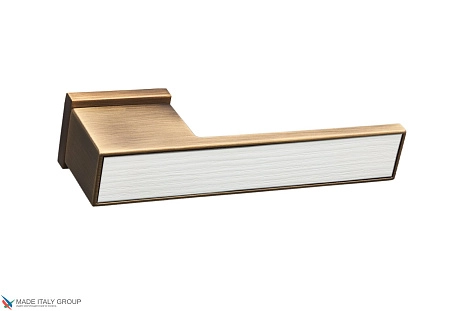 Дверные ручки Fratelli Cattini COSMO NATURA RIVA 6-BY матовая бронза