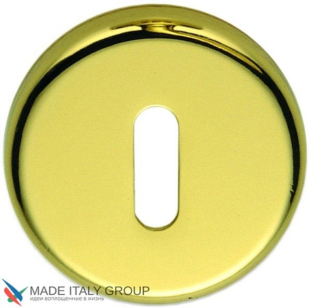 Накладки под кабинетный ключ COLOMBO CD1063G-OL полированная латунь (2 шт)