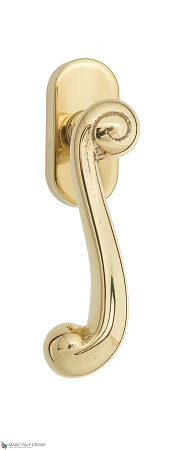 Ручка оконная Venezia CARNEVALE FW полированная латунь