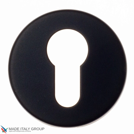 Накладки под цилиндр Fratelli Cattini CYL 7-NM матовый черный 2 шт.