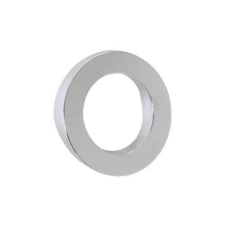 a318.CL25 Ручка-кнопка мебельная, 64 мм, хром глянец