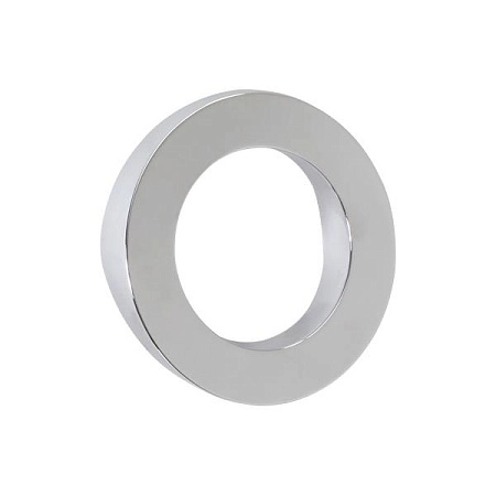 a317.CL24 Ручка-кнопка мебельная, 64 мм, хром глянец