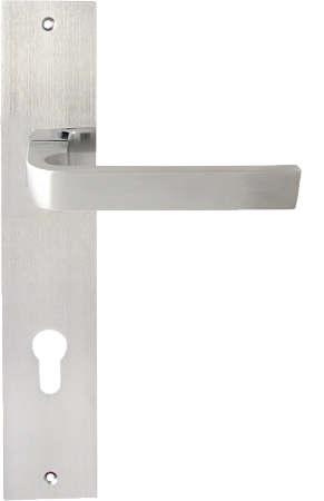 Дверные ручки на планке Forme 413/P06 Cyl Monza Матовый хром