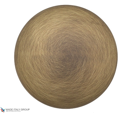 Дверная ручка-кноб поворотная Fratelli Cattini BRESCIA P34 Ø62 BY матовая бронза 1шт.