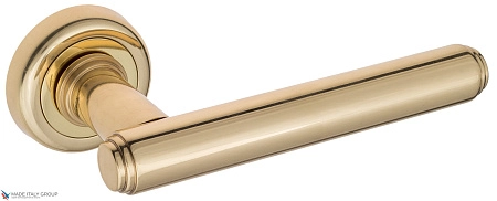 Дверные ручки Venezia EXA D1 полированная латунь