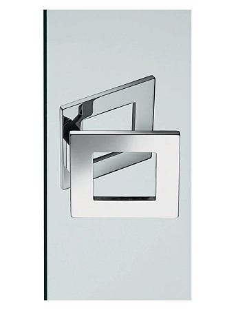 Дверная ручка-скоба DND RI25 OC RING хром глянцевый