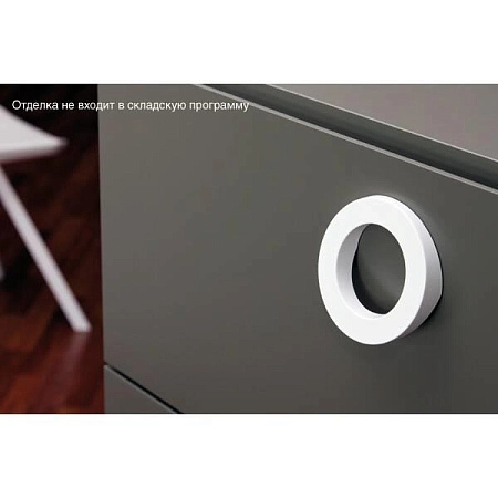 a318.CL25 Ручка-кнопка мебельная, 64 мм, хром глянец