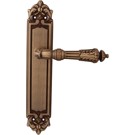 Дверные ручки на планке Melodia 292 Pass Samantha Матовая бронза