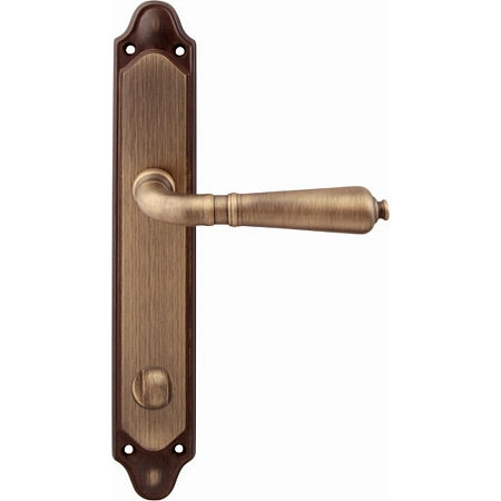 Дверные ручки на планке Melodia 130/158 WC Antik матовая бронза