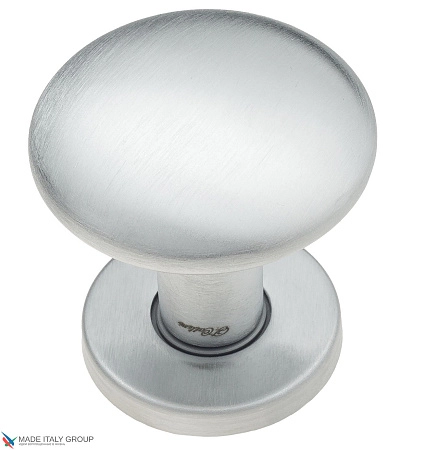 Дверная ручка-кноб поворотная Fratelli Cattini BRESCIA P34 Ø62 CS матовый хром 1шт.