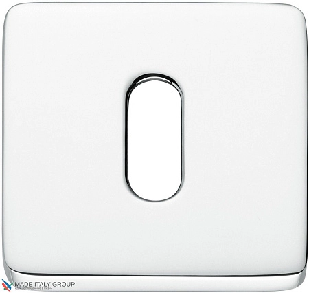 Накладки под кабинетный ключ COLOMBO PT13BB-CR полированный хром (2 шт)