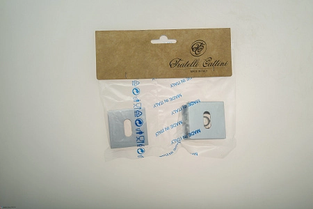 Накладки под кабинетный ключ Fratelli Cattini KEY 8-CS матовый хром 2 шт.