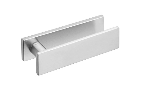 Дверная ручка на планке DND DU11 PCS DUE хром матовый