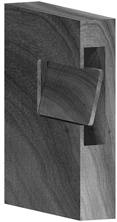 Скрытая ручка односторонняя Single Anohan S 105